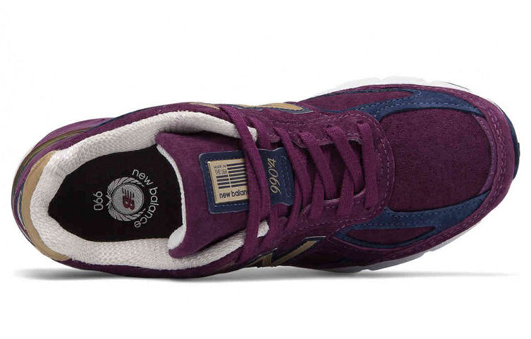 (WMNS) New Balance 990v4 Made in USA 'Deep Claret' W990CP4