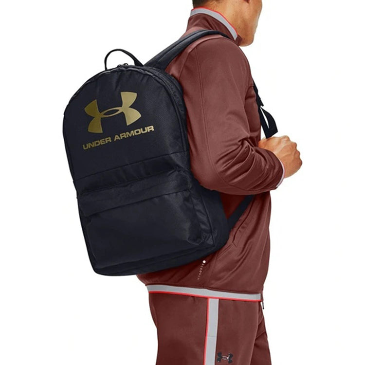 Under Armour Loudon Logo Backpack 'Black Gold' 1342654-004