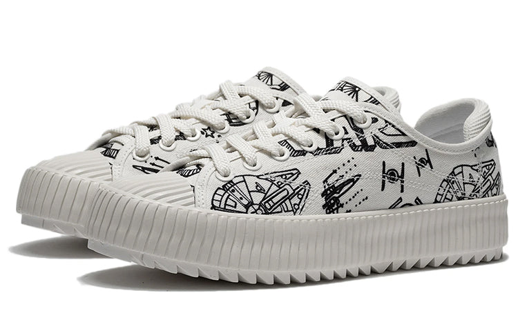 (WMNS) Li-Ning Counterflow Low x Star Wars 'Smoke Grey' AGCR084-5