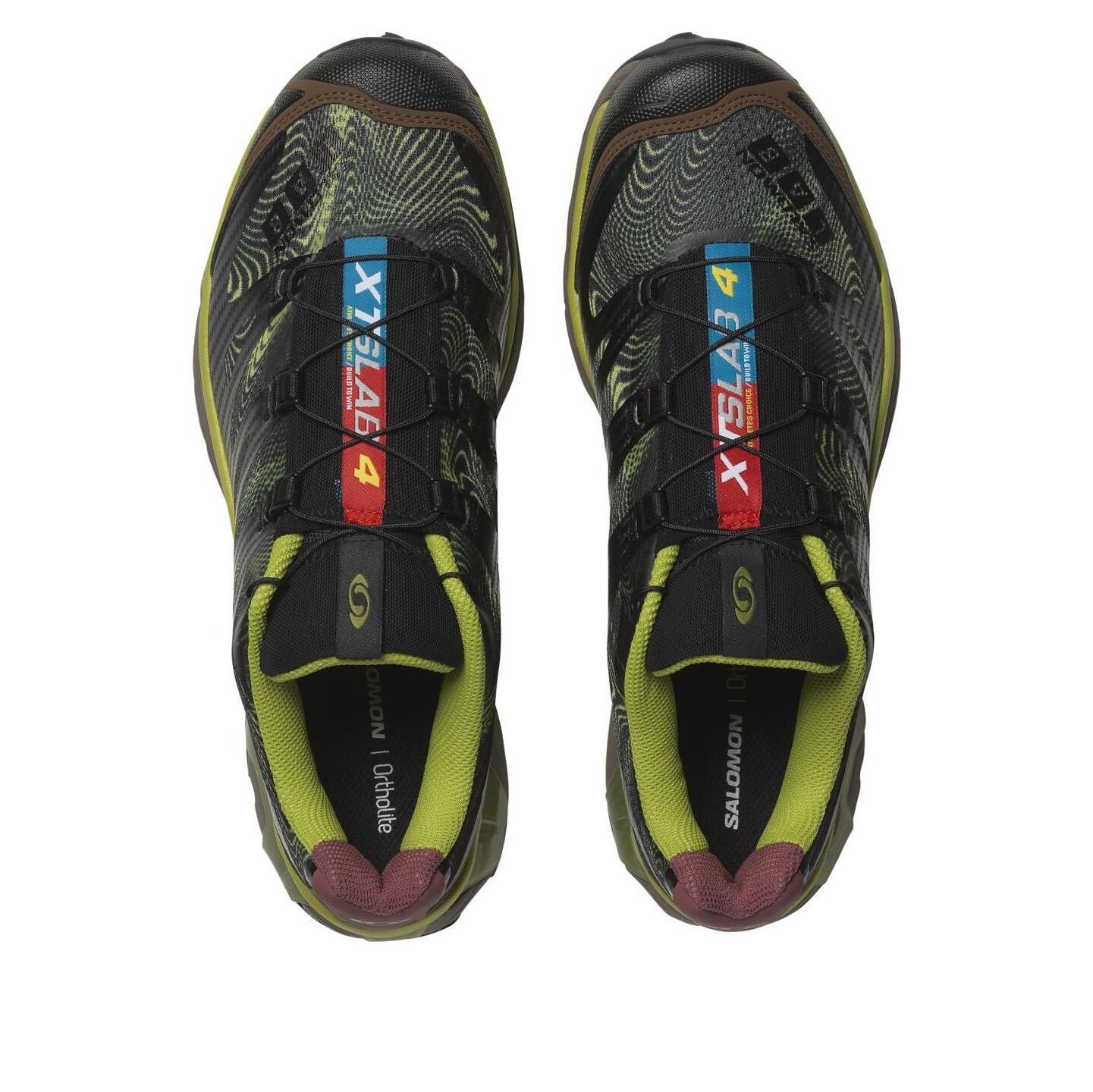SALOMON XT-4 OG 'Rave at Dawn Black Dark Citron' 477473