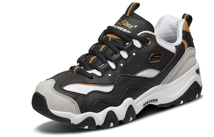 (WMNS) Skechers D Lites 2.0 Black 66666217-BKGD