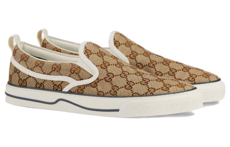 Gucci Tennis 1977 Slip-On 'Beige Ebony' 643489-2HK30-9761