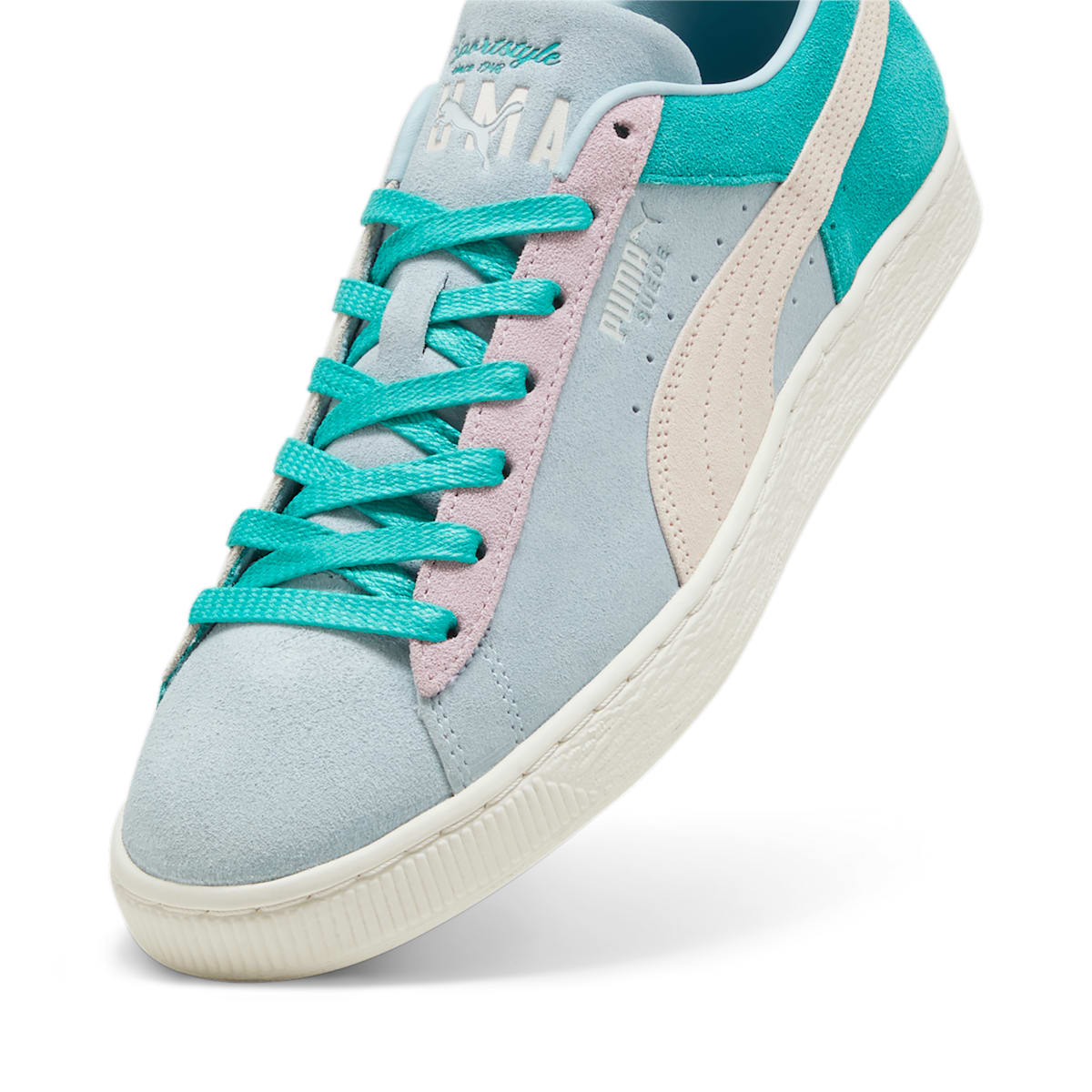PUMA Suede Iconix 'Grape Mist Sparkling Green' 395782-01