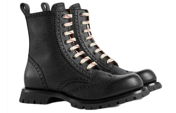 Gucci Arley Leather Ankle Boots 'Black' 575109-DHR00-1000