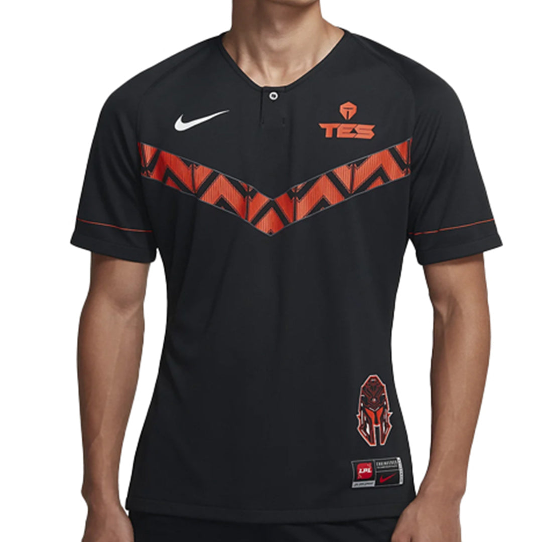 Men's Nike X LPLTES Tournament Short Sleeve Black T-Shirt CV9631-010