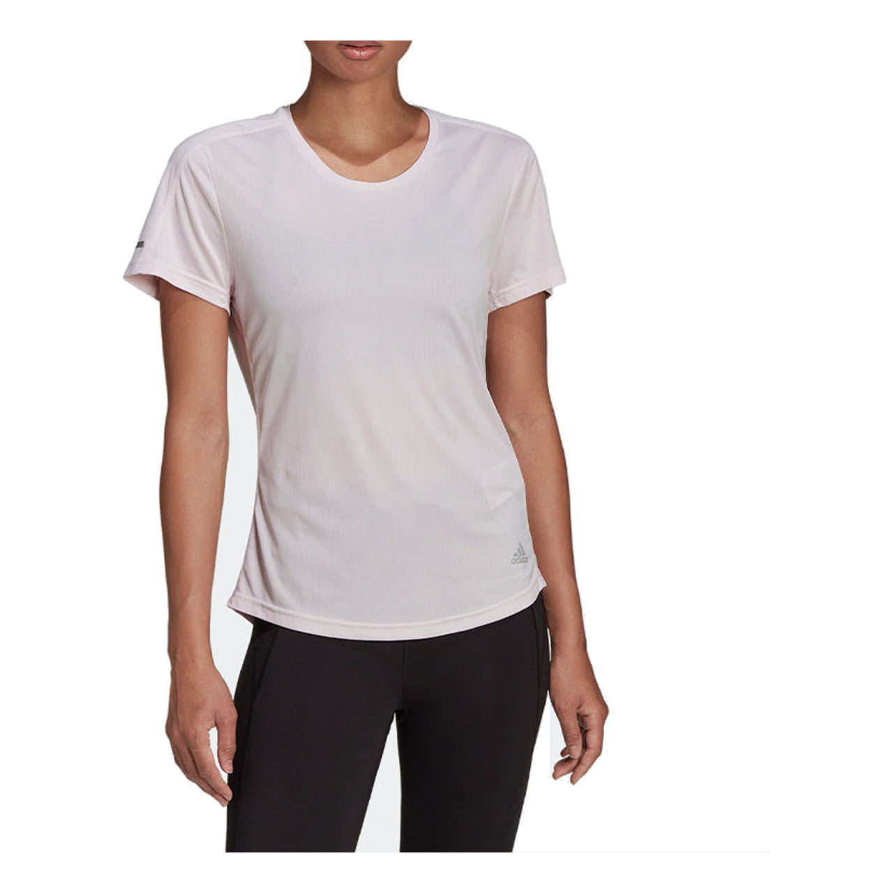 (WMNS) adidas Run It T-Shirt Asia Sizing 'Pink' HD0658