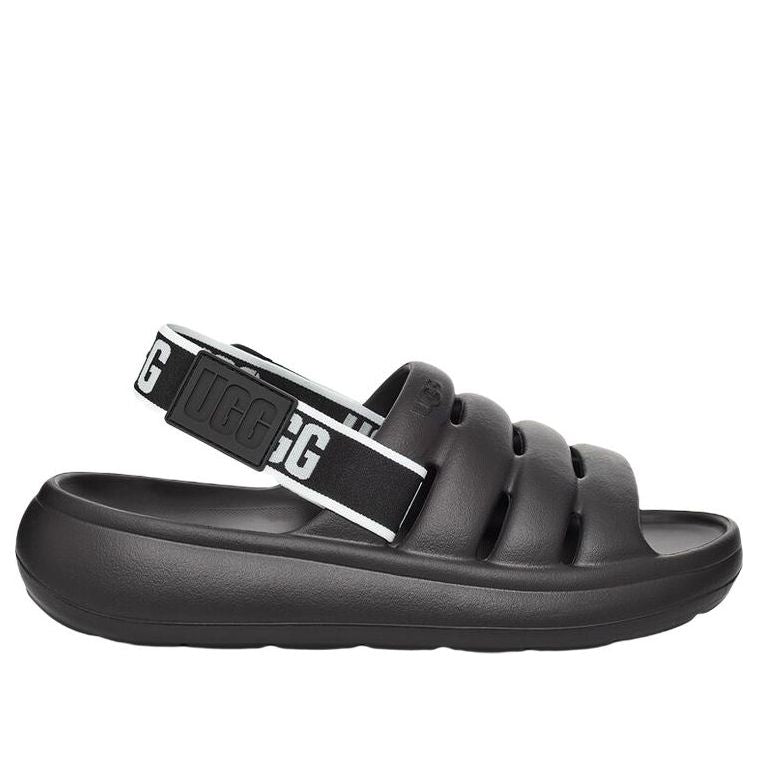 (WMNS) UGG Sport Yeah Slide 'Black' 1126811-BLK