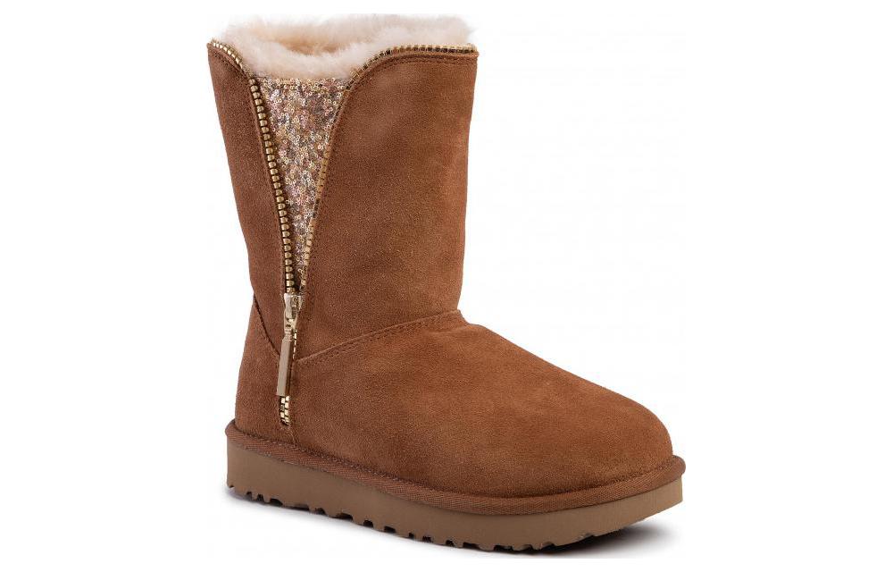 (WMNS) UGG W Classic Zip Boot 1103764-CHE