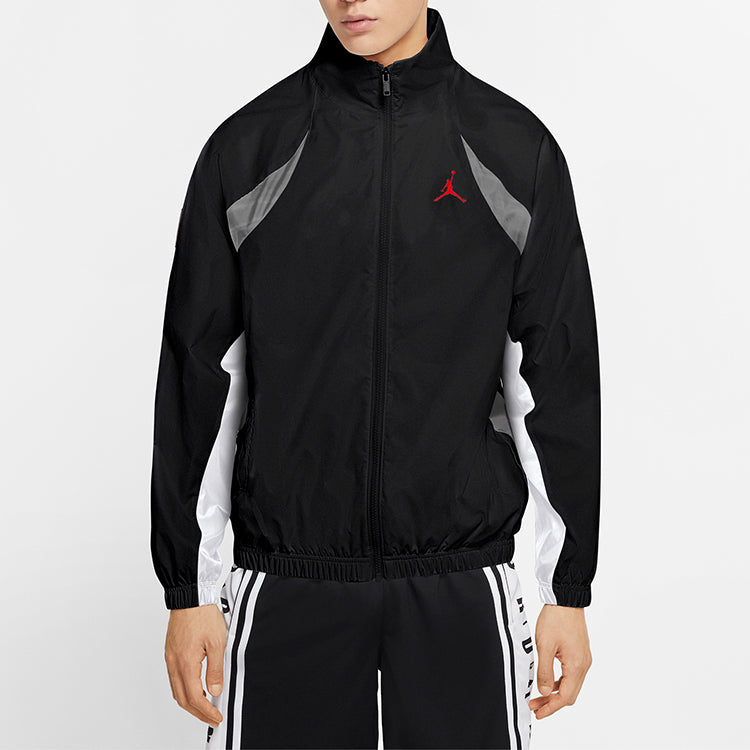 Air Jordan Legacy AJ11 Stand Collar Casual Jacket Black CW0864-010