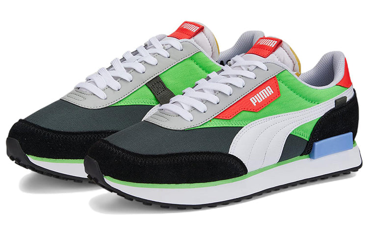 PUMA Future Rider 'Play On - Dark Shadow Fluo Green' 371149-85