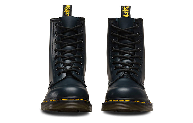 Dr. Martens 1460 PASCAL Classic 8 Martin boots Couple Style Navy Blue 10072410