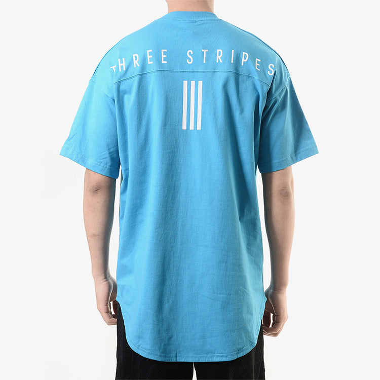 adidas M S2s 3S Short Sleeve Blue DV3340