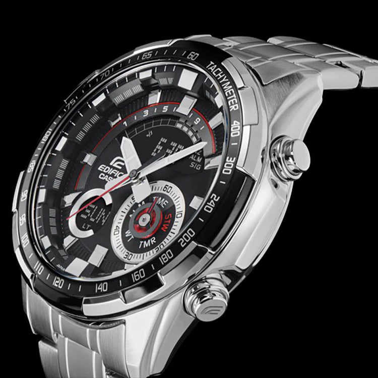 CASIO EDIFICESeries Men'ses Mens Black Analog ERA-600D-1AV