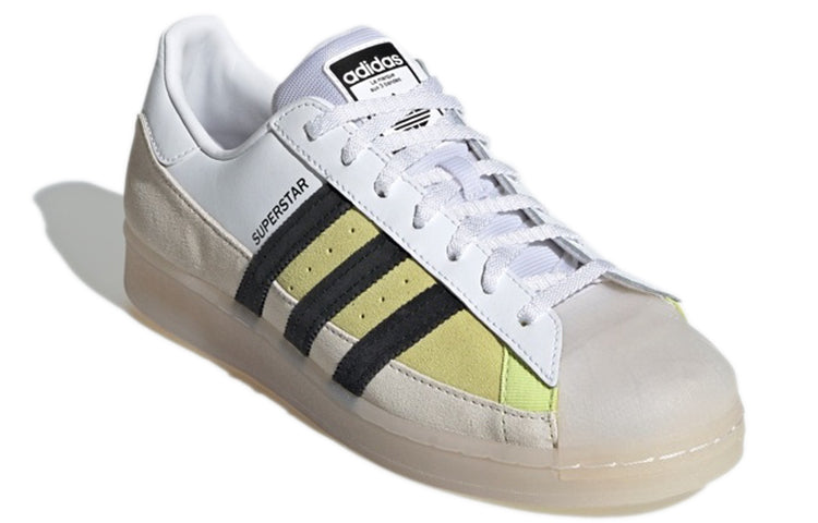 adidas originals Superstar Shoes 'White Khaki ' GX2887