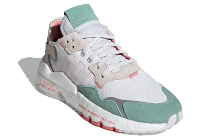 (WMNS) adidas originals Nite Jogger 'White Gray Green' H03251
