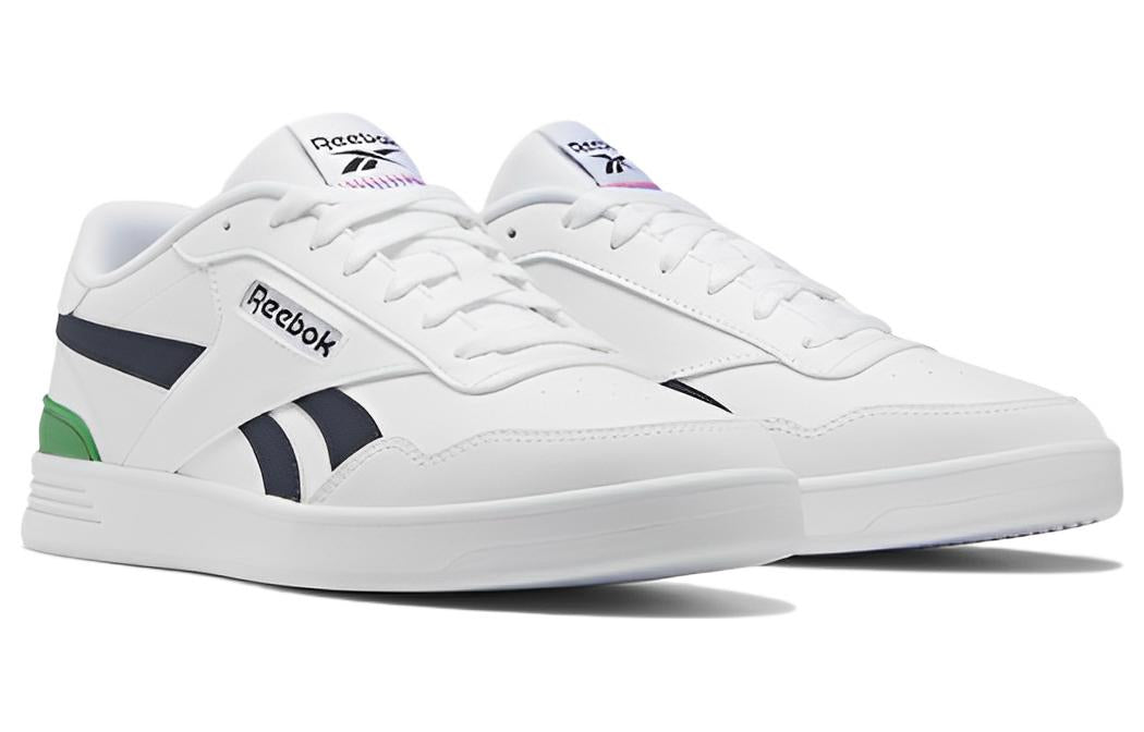 Reebok Court Advance Clip 'White Black Green' GZ9630