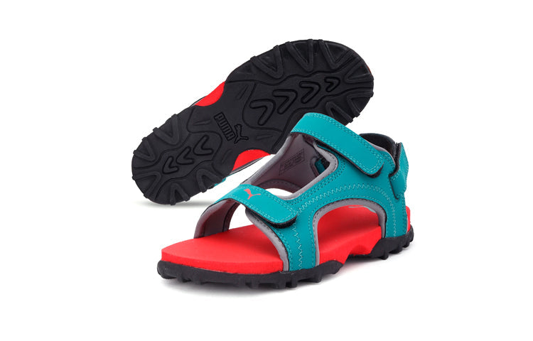 (PS) PUMA Bambi IDP Sandals Red/Green 339840-03