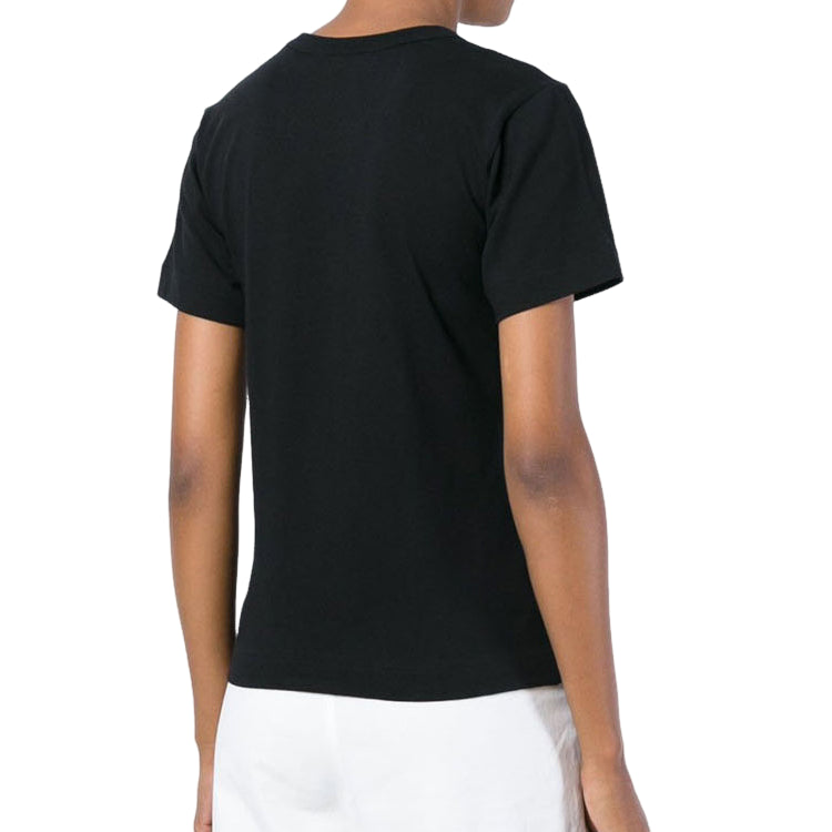 (WMNS) COMME des GARCONS PLAY FW25 T-Shirt 'Black' AZ-T215-051-1