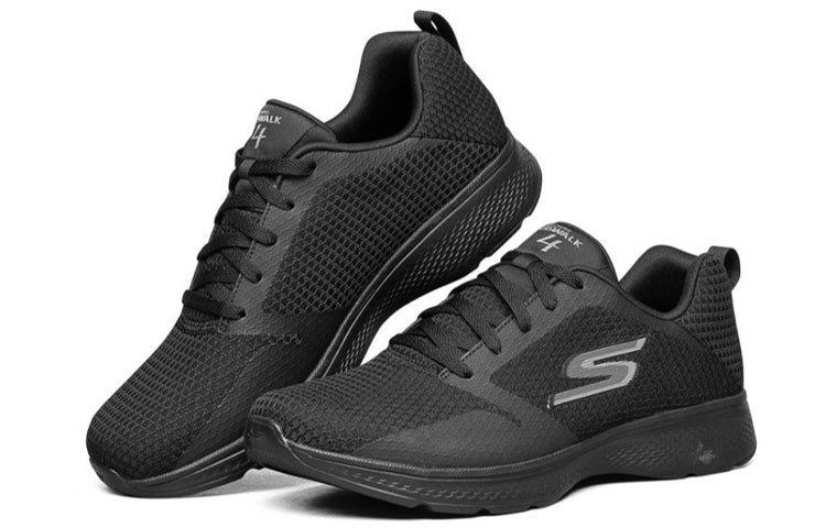 Skechers Go Walk 4 Sports Shoes Black 54697-BBK