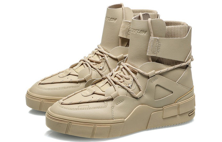 (WMNS) Li-Ning Counterflow Hi 'Triple Beige' AGCQ346-3