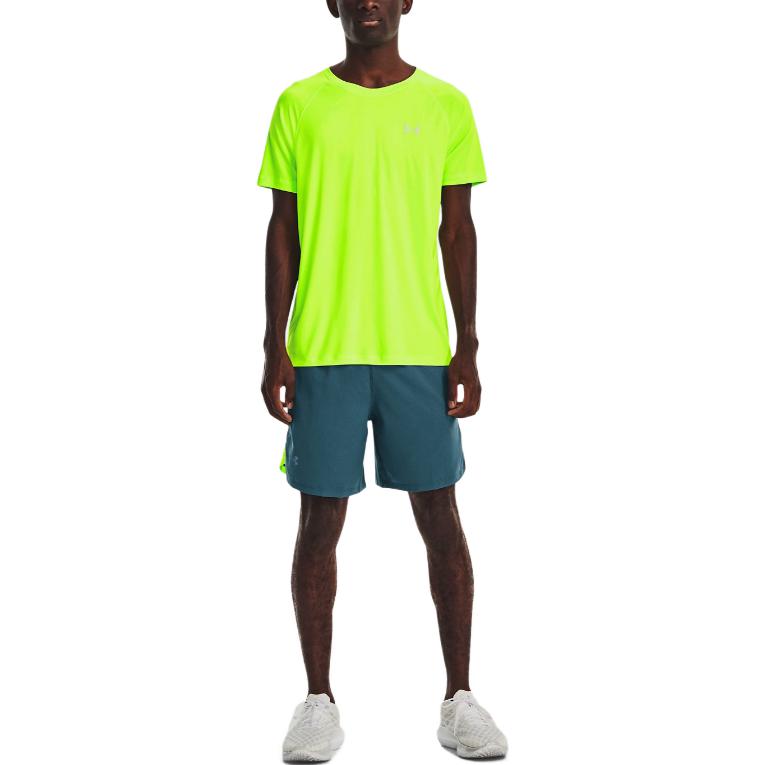Under Armour Launch 7'' Graphic Shorts 'Green' 1376583-414
