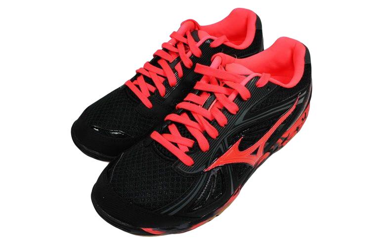 Mizuno Wave Rider 25 Wide 'Black Red' V1GA173066
