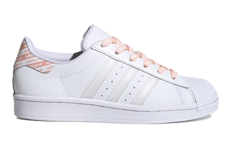 (GS) adidas Superstar J 'White Glow Pink' FV3761
