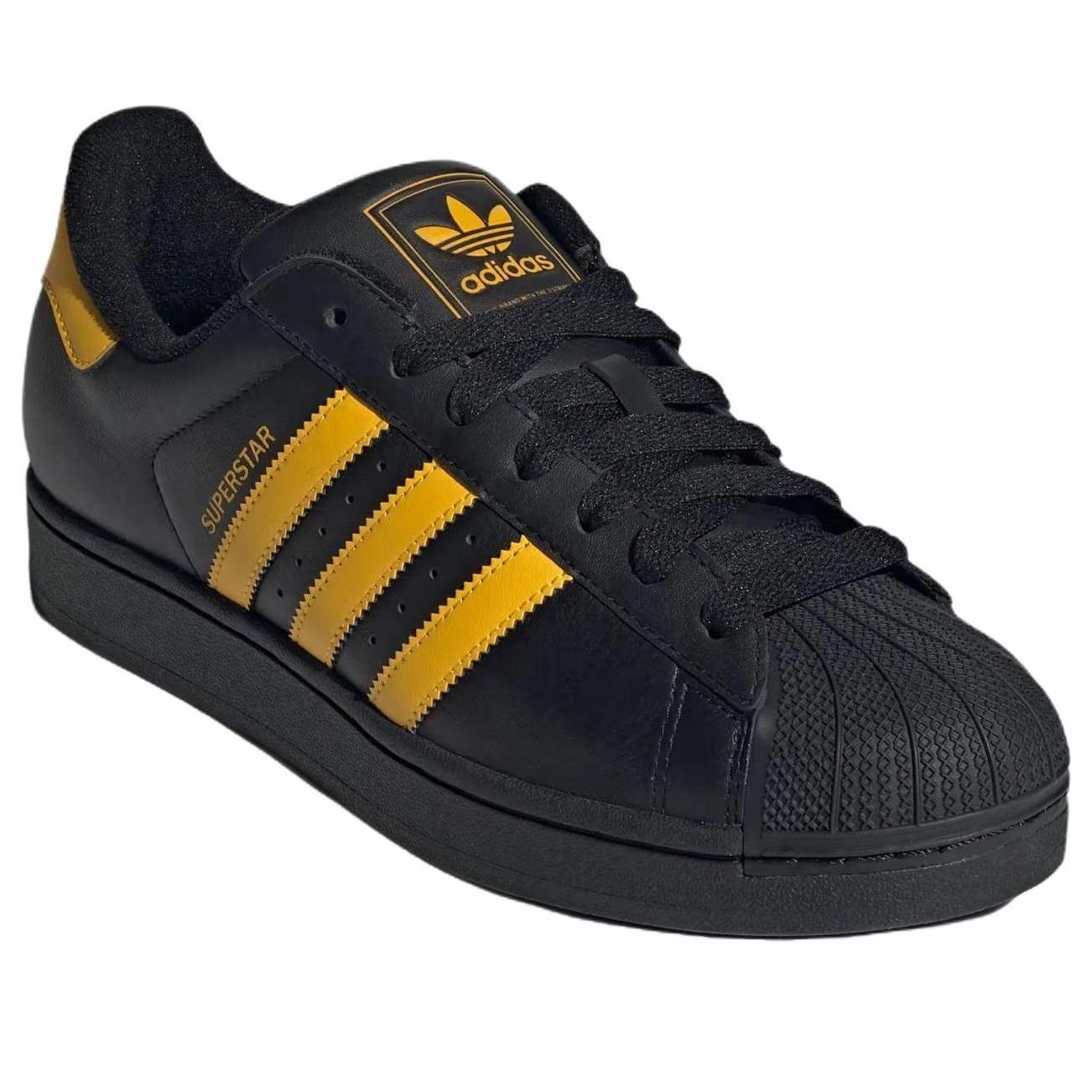 adidas Superstar 2 'Core Black Crew Yellow' JQ4727