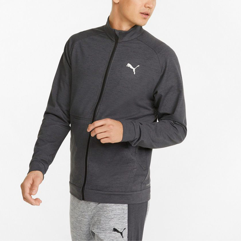 PUMA Cloudspun Full-zip Training Jacket 'Black' 521519-01