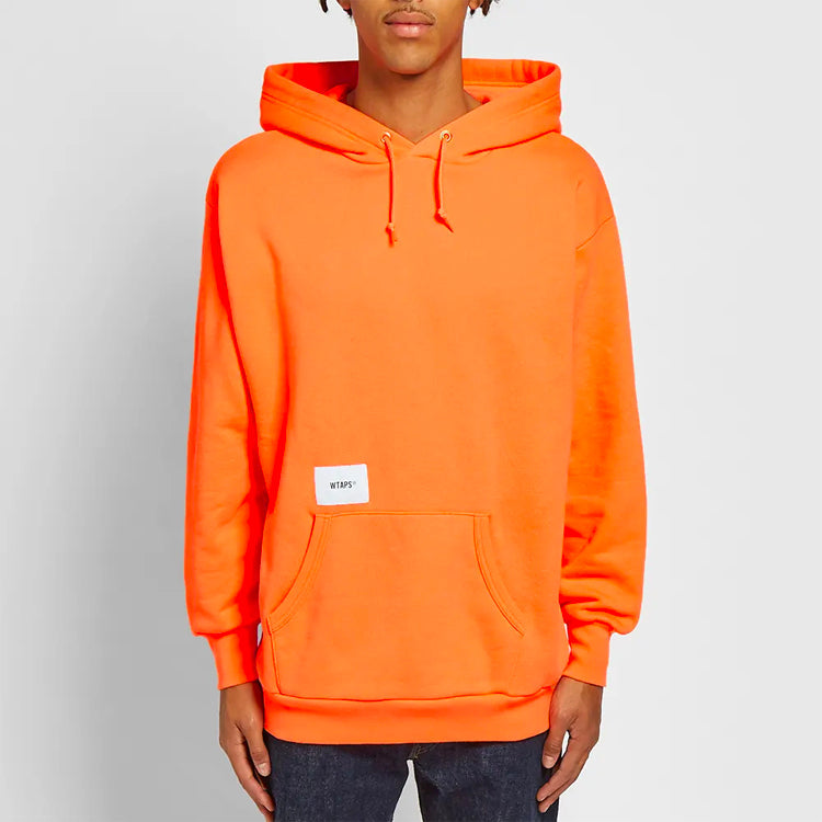WTAPS Blank 02 Hooded Sweater Unisex Orange 192ATDT-CSM08-OR