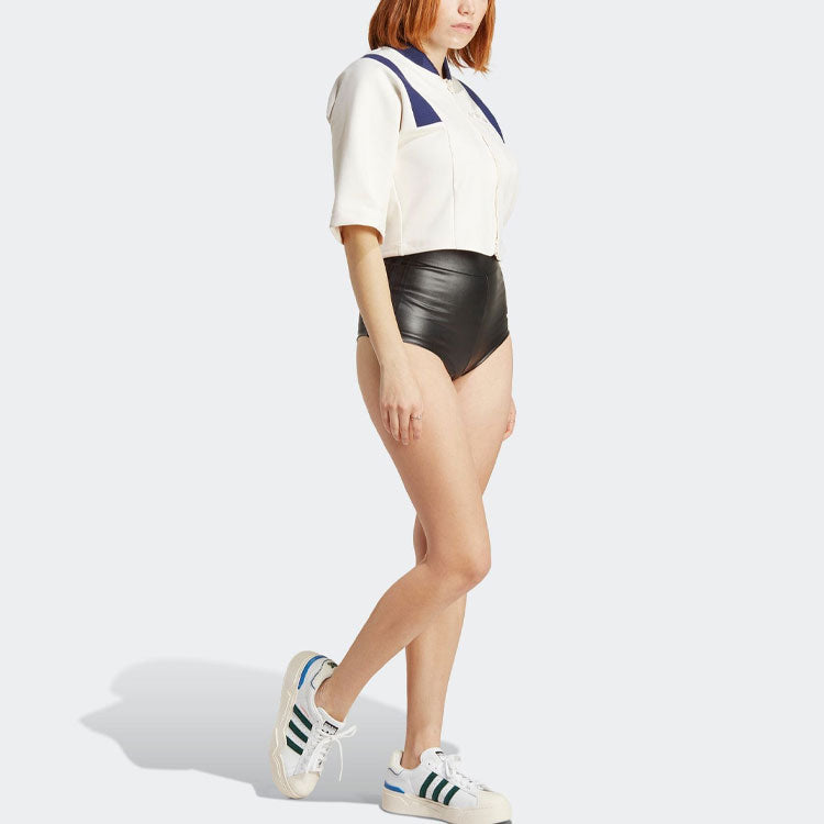 (WMNS) adidas originals Blue Version Logo 'Black' IB4545