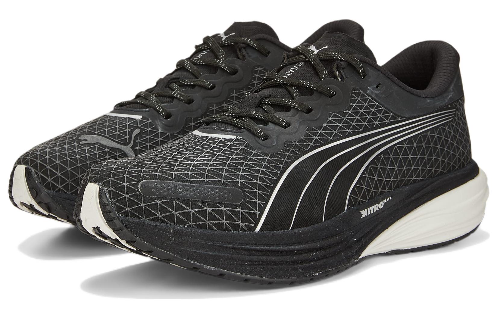 PUMA Deviate Nitro 2 WTR 'Black Metallic Silver' 376856-01