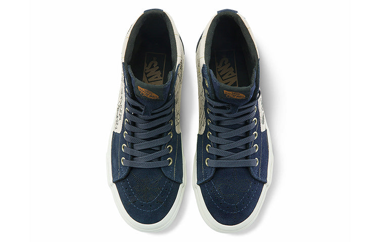 Vans Unisex SK8-HI Sneakers Blue VN0A32QG4UA