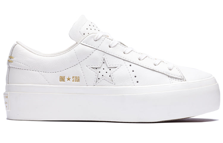 (WMNS) Converse One Star Platform Ox 'Egret' 559899C