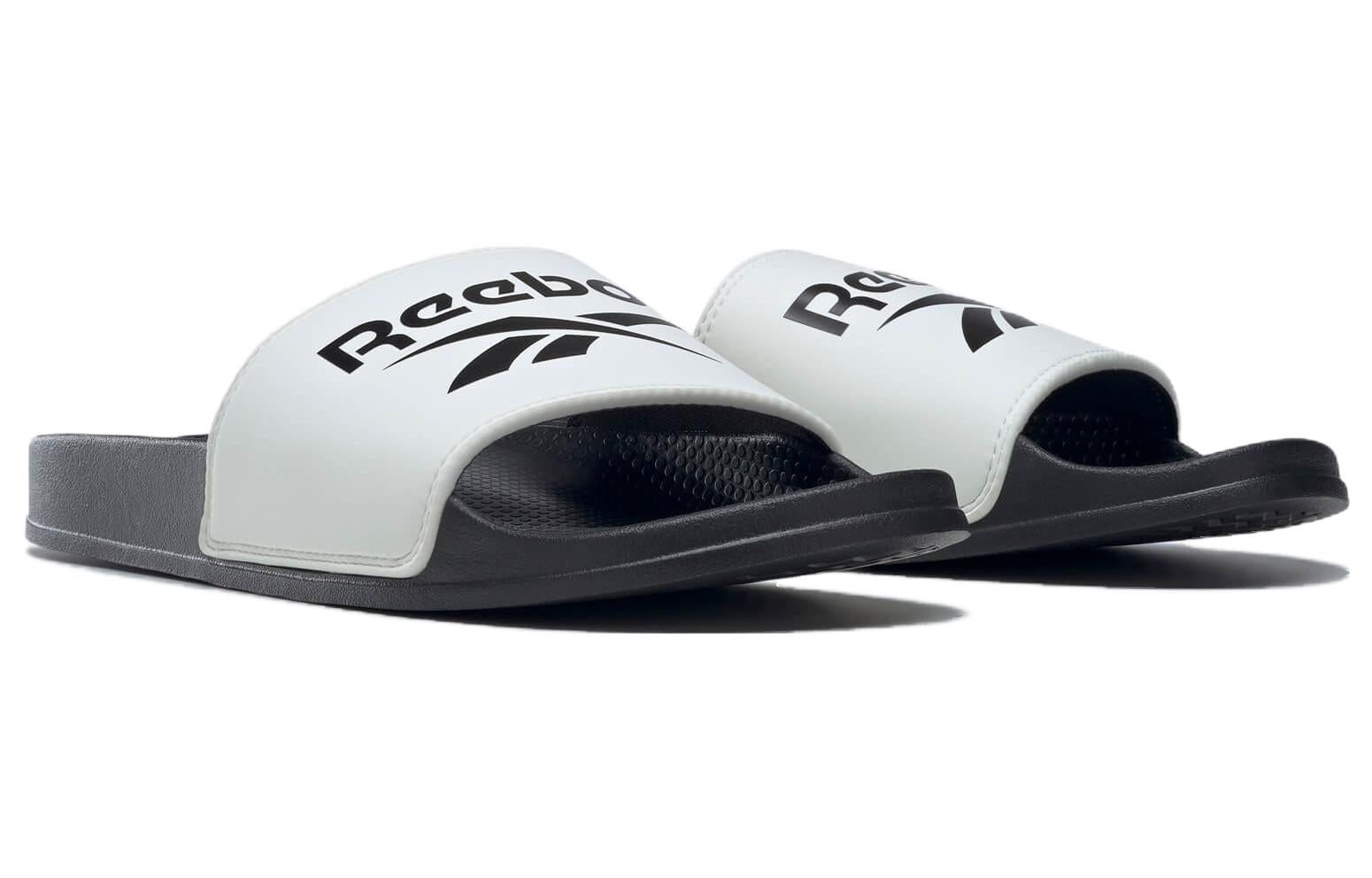 Reebok Fulgere Slides 'Black White' HR0390