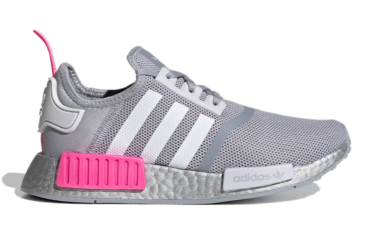 (GS) adidas NMD_R1 J 'Silver Screaming Pink' FX5025