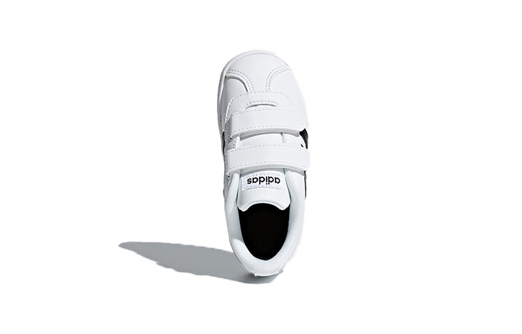 (TD) adidas VL Court 2.0 'White Black' DB1839