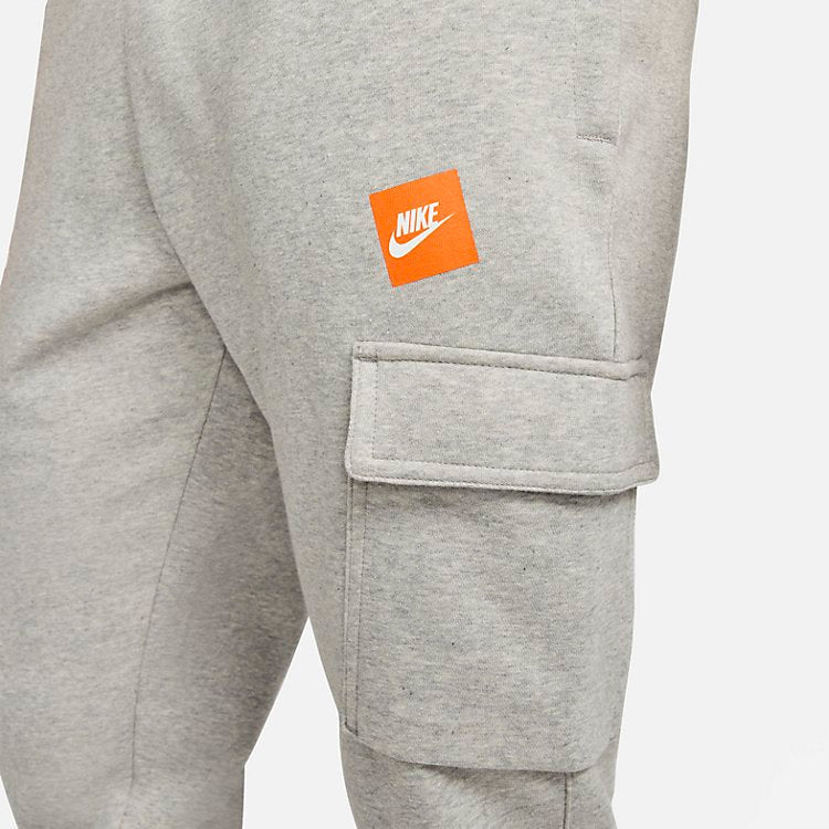 Nike Sportswear Just Do It Fleece Cargo Pants 'Dark Heather Grey' DD6267-063