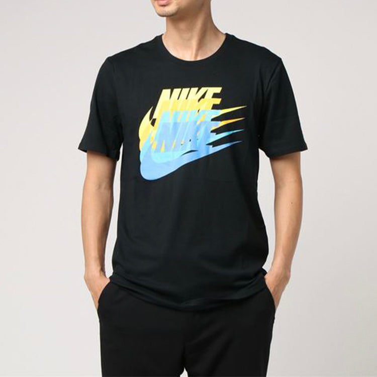 Nike Running Training Sports Round Neck Short Sleeve Black 911902-010