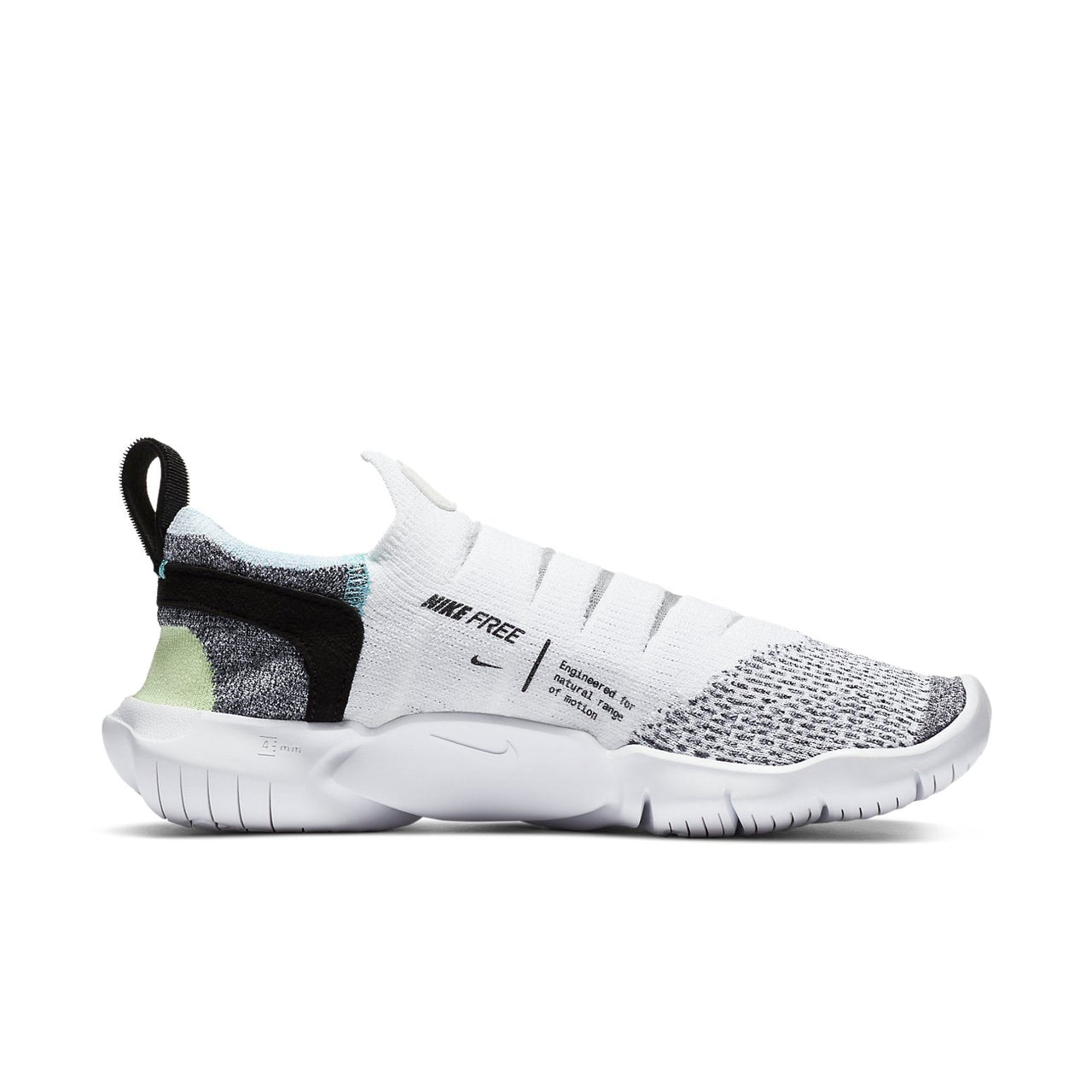 (WMNS) Nike Free RN Flyknit 3.0 2020 White/Black/Green CJ0267-101