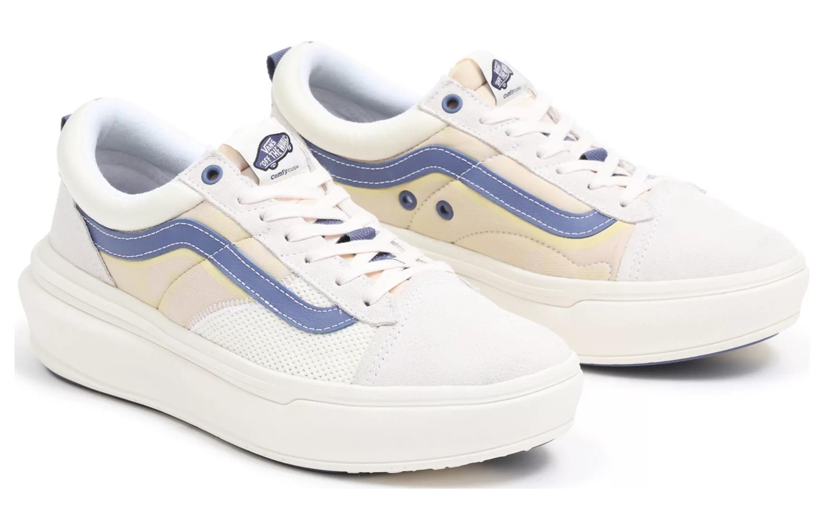 Vans Old Skool Overt Plus CC 'White Blue' VN0A4BVL7Z2