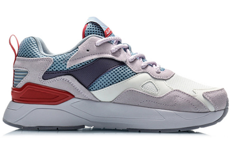 (WMNS) Li-Ning Glory 'White Purple Blue' AGCQ172-3
