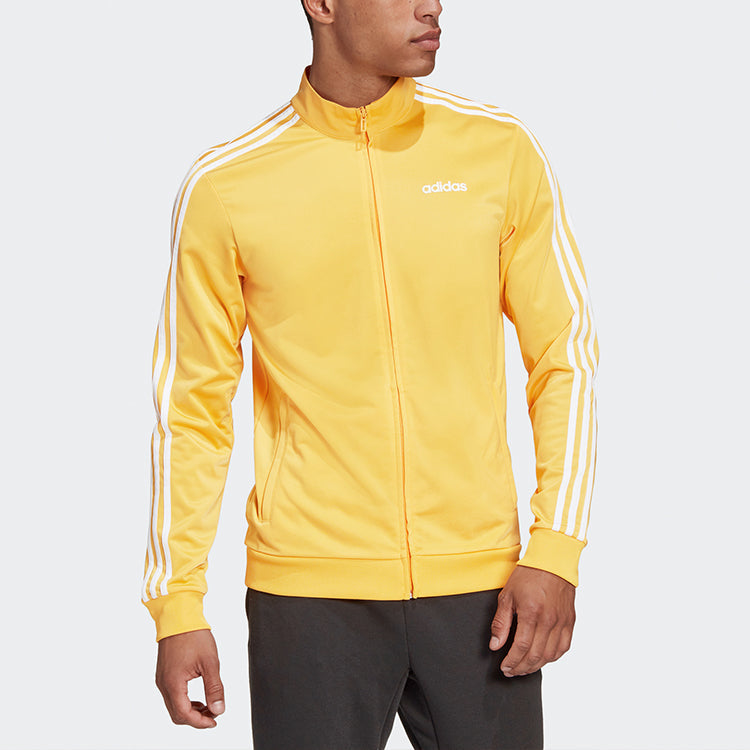 adidas E 3S TT TRIC Casual Sports Jacket Gold Color GD5241