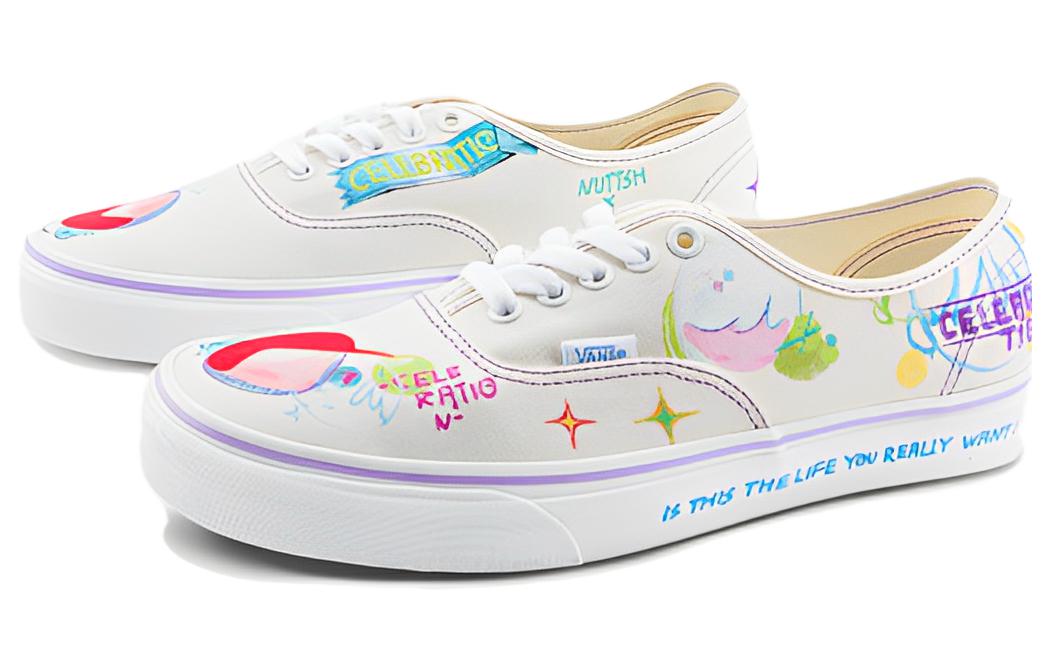 Vans X Nuttsh Authentic OTW 'White Multi-color' VN0A5KS9CGX