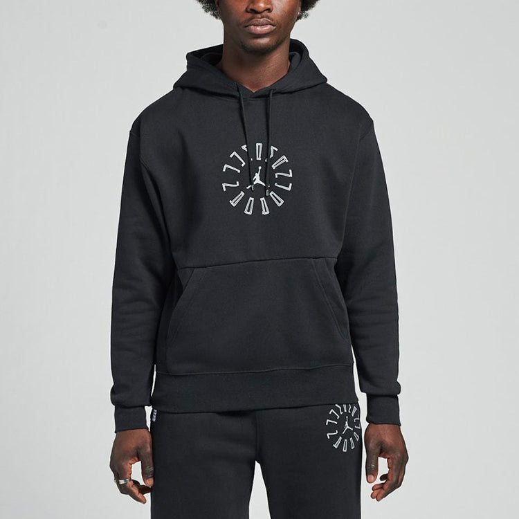 Men's Air Jordan Printing Pattern Sports Black DD0386-010