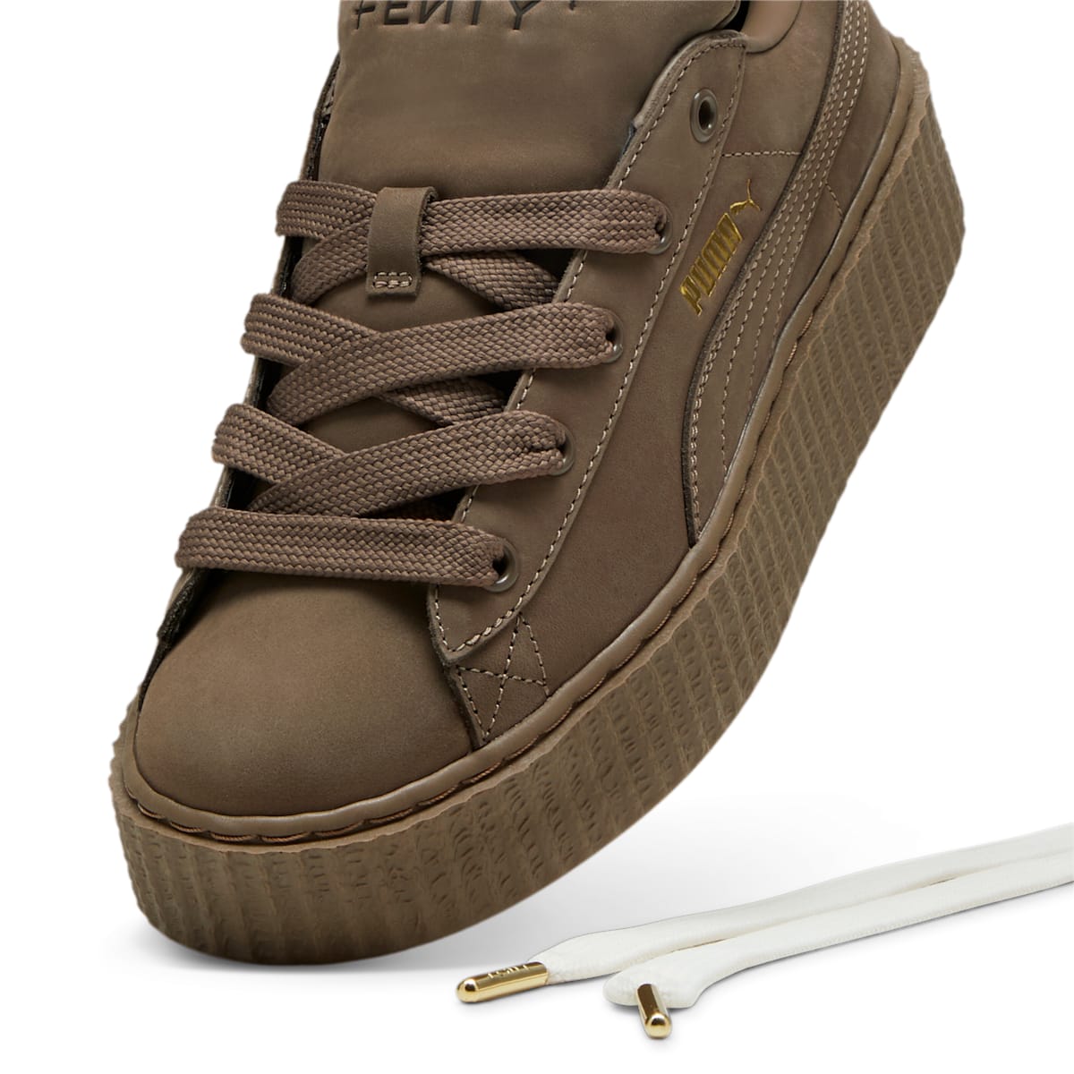 (GS) PUMA x Fenty Creeper Phatty 'Earth Tone Pack - Totally Taupe' 399866-01