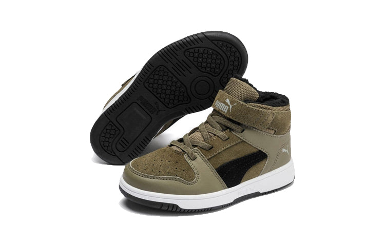 (PS) PUMA Rebound Layup Fur SD ' Green' 370498-02