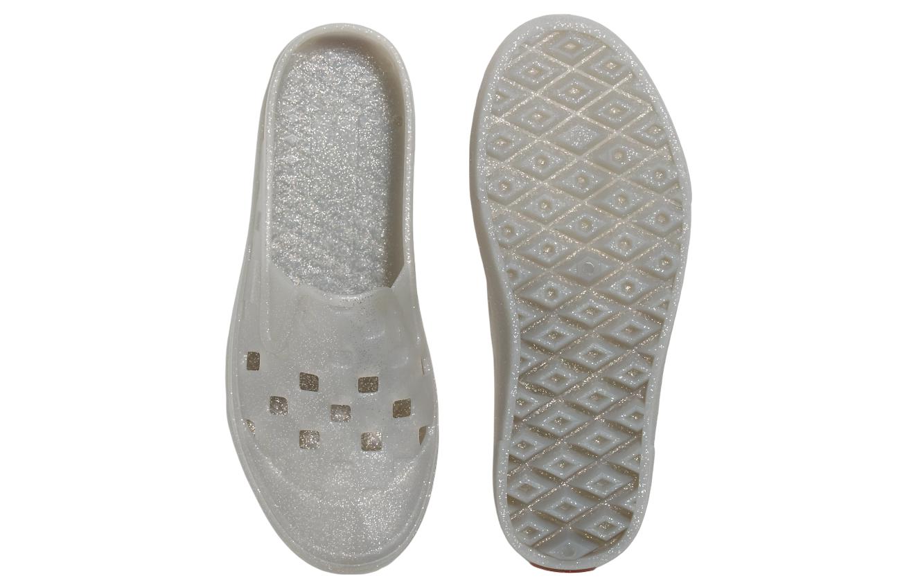 Vans Slip-On Mule TRK Glitter Shoes 'Grey' VN0005V8BGF