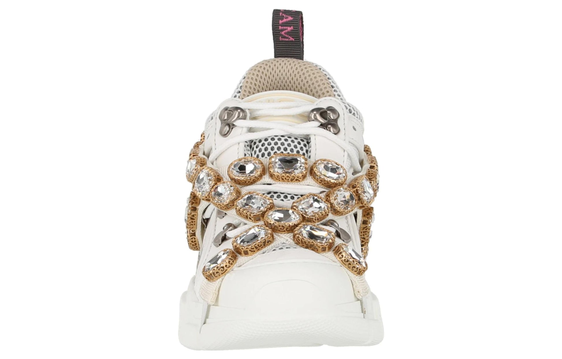 (WMNS) Gucci Flashtrek Crystals 'White' 541445-GGZ50-9081