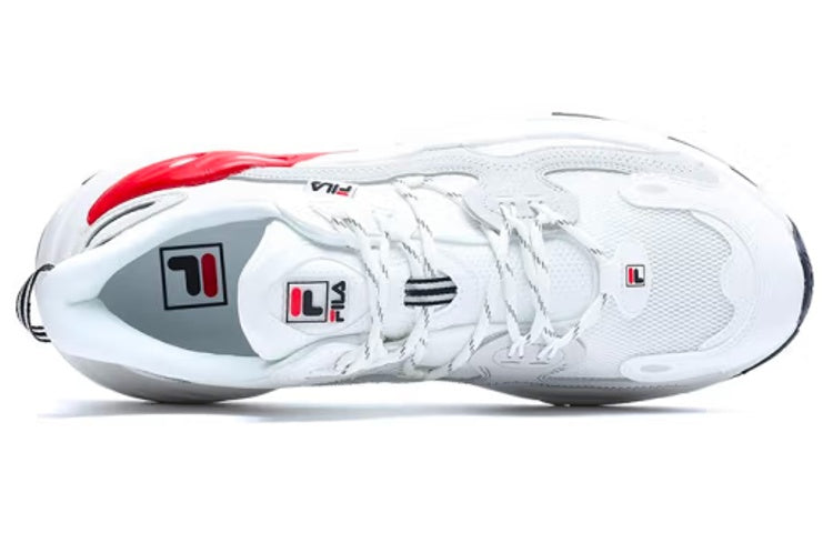 FILA Wave Low-Top Shoes 'White Red Grey' F12M226112FBA